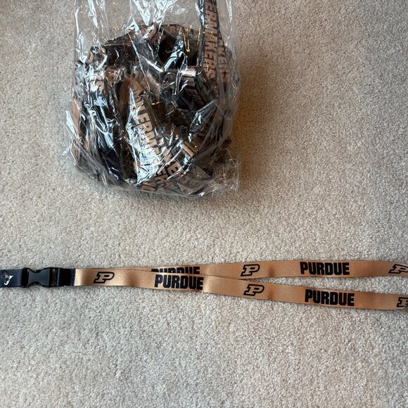 Other | Purdue Boilermaker Lanyards Detachable Keychain Badge Id ...